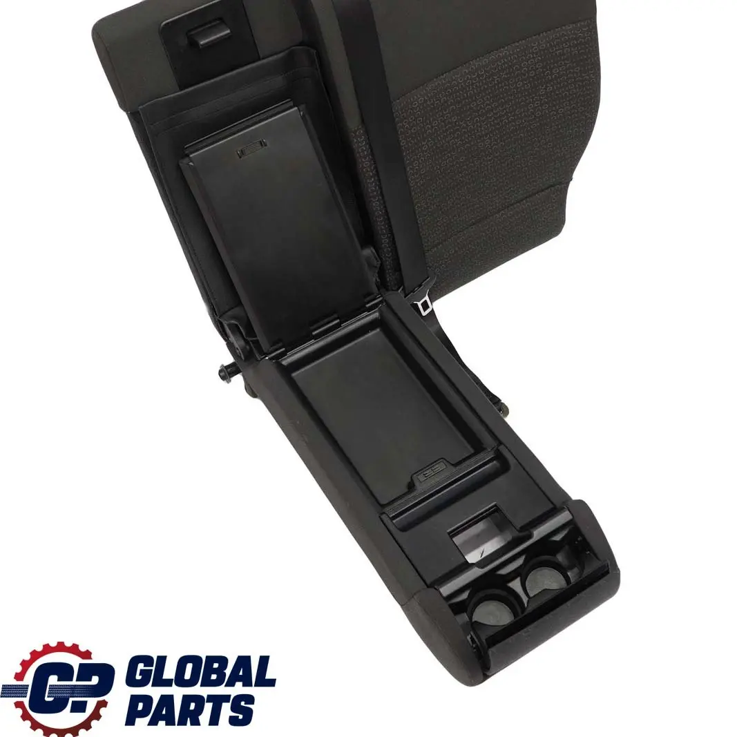 BMW 3 E46 Kombi Touring Rücksitz Lehne Bezug Links Stoff Jacquard Anthrazit - SKU 7046802 - Teilenummer 7046802
