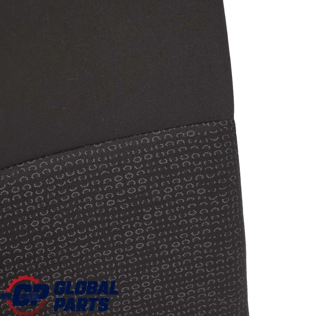 BMW E46 Touring Rear Seat Right O/S Backrest Cover Cloth Jacquard Anthracite - SKU 7046805 - Part number 7046805