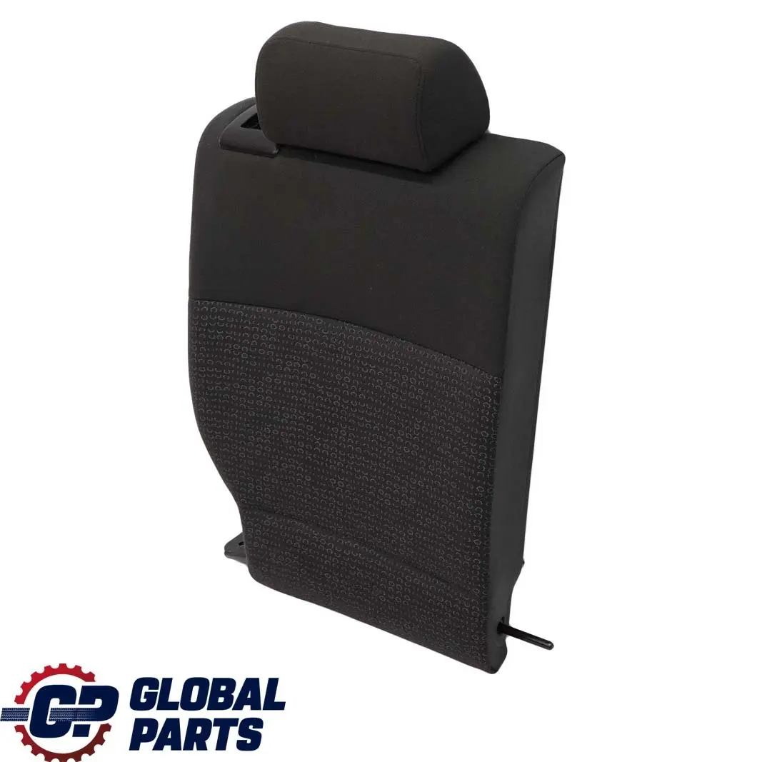 BMW E46 Touring Rear Seat Right O/S Backrest Cover Cloth Jacquard Anthracite - SKU 7046805 - Part number 7046805