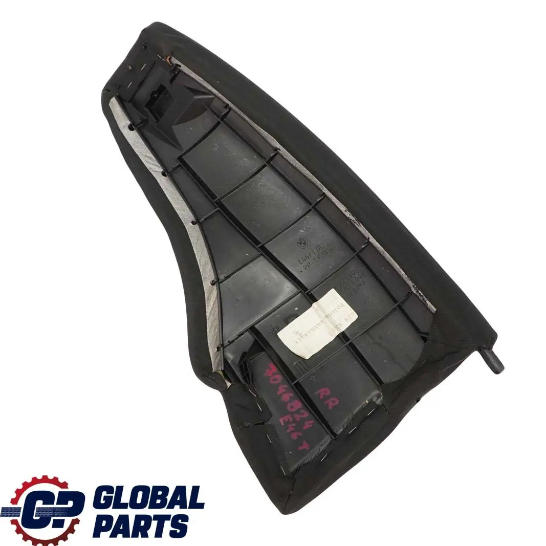 BMW E46 Break Touring Siege Arriere Lateral Droite Reference Tissu Grise - SKU 7046824 - Numéro de pièce 7046824