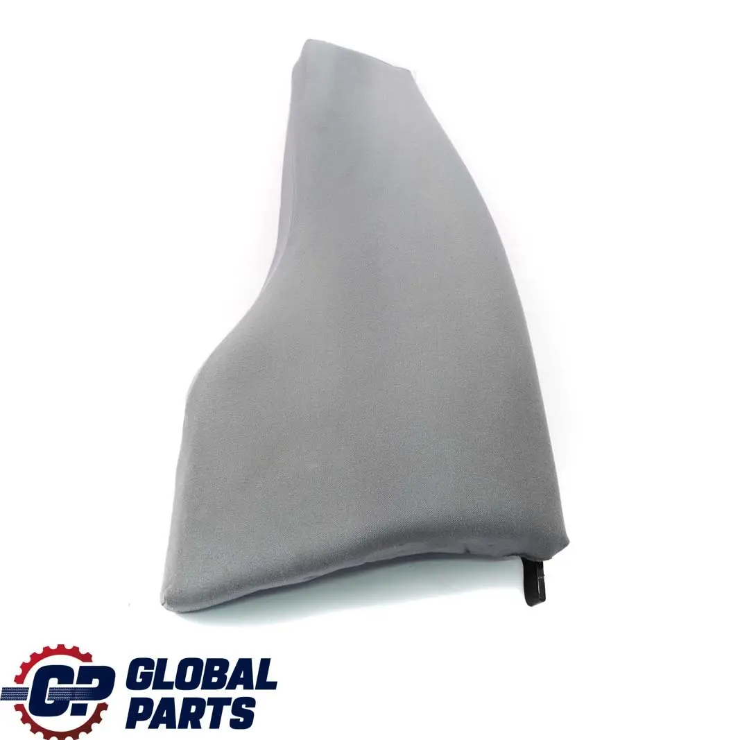 Left N/S Lateral Finisher Panel Cloth Grey to BMW 3 E46 Touring Rear Seat with Part number 7046825 BMW 3 E46 Touring Rear Seat Left N/S Lateral Finisher Panel Cloth Grey - SKU 7046825 - Part number 7046825