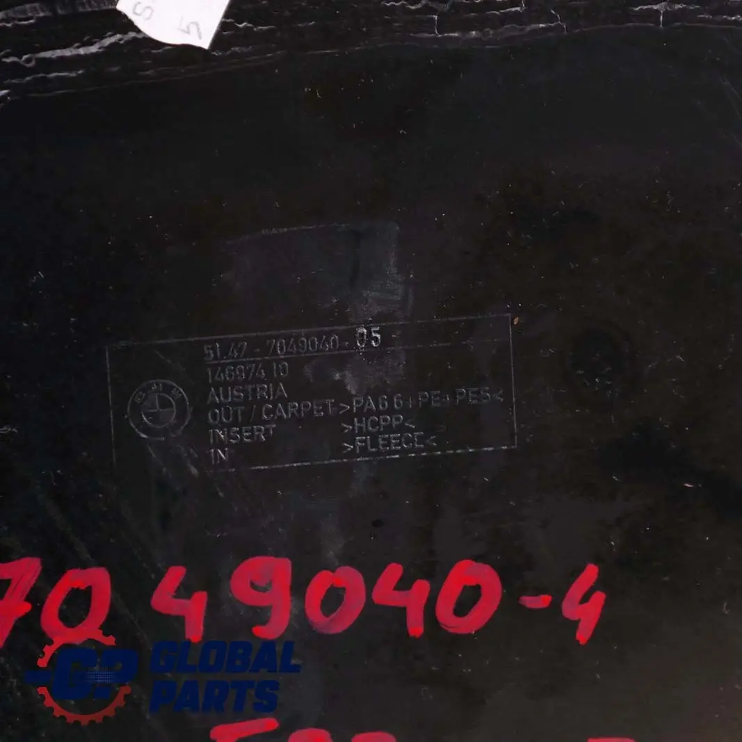 BMW X3 E83 Carenatura Portabagagli Destra Antracite 5147 - SKU 7049040-4 - Numero di parte 7049040