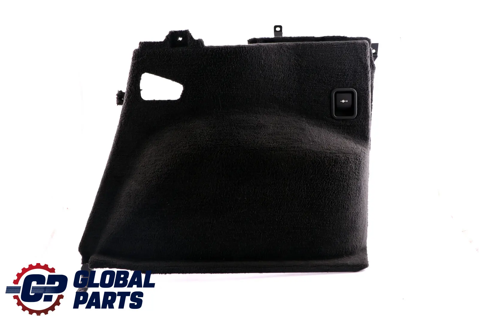 BMW X3 E83 Tapa de la batería Boot Trim Panel Derecho Negro 7049040