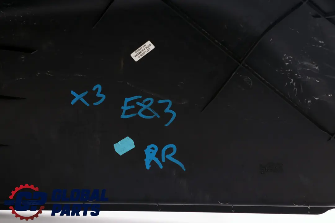 BMW X3 E83 Batterieabdeckung Boot Trim Panel Rechts Schwarz - SKU 7049040 - Teilenummer 51477049040