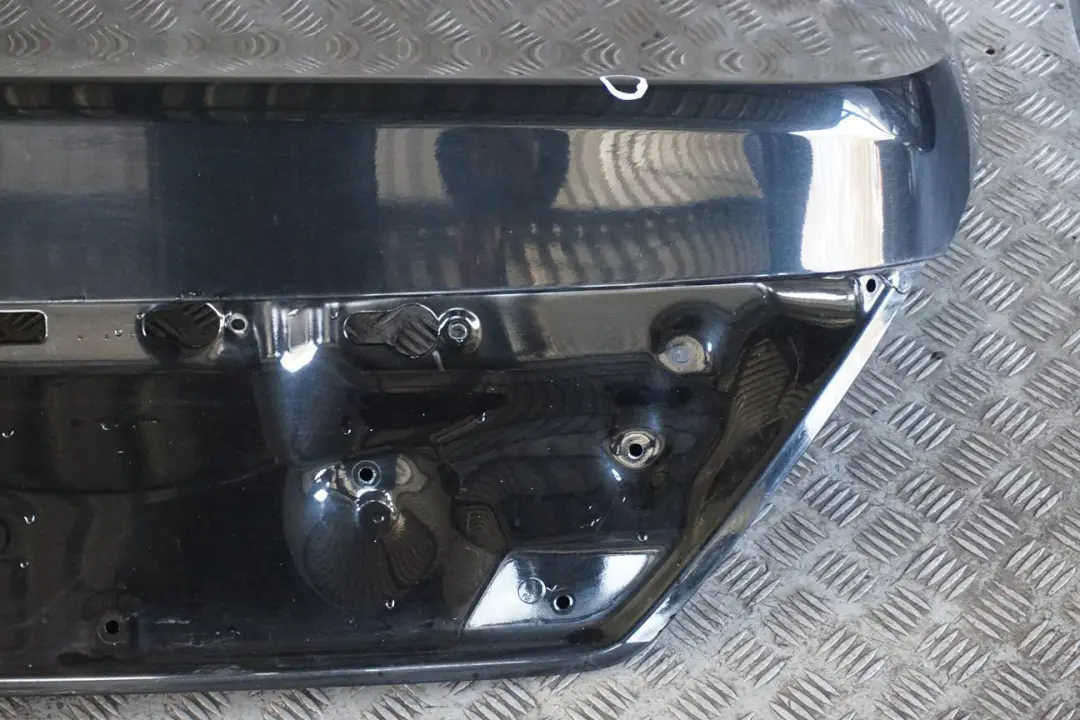  Genuine BMW 7 Series E65 E66 2 Trunk Lid Boot Tailgate Black Sapphire Metallic - SKU 7049252-BS2 - Part number 7049252
