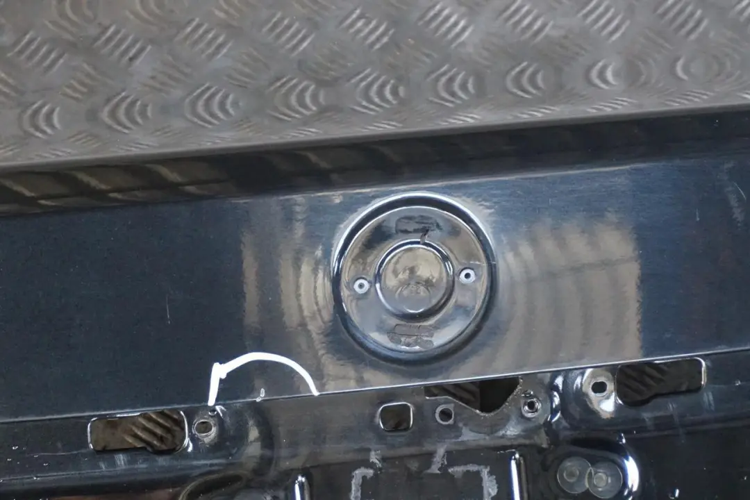  Genuine BMW 7 Series E65 E66 2 Trunk Lid Boot Tailgate Black Sapphire Metallic - SKU 7049252-BS2 - Part number 7049252