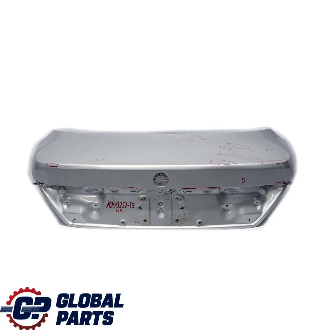 BMW 7 E65 E66 E67 Trunk Lid Boot Tailgate Titansilber Silver Metallic - 354 - SKU 7049252-TS - Part number 7049252