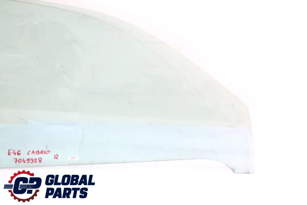 BMW 3 Series E46 Cabrio Front Right Door O/S Side Window Glass AS2 - SKU 7049328 - Part number 7049328