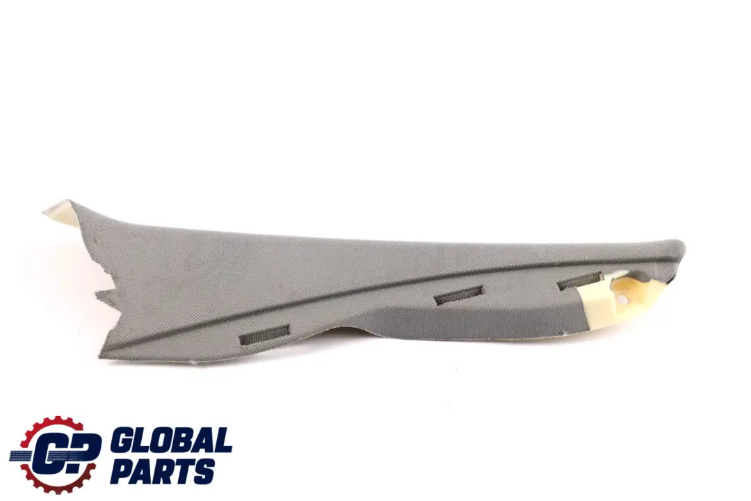 BMW 5 Series E61 LCI Trim Panel C-Column Front Right O/S Himmelgrau Grey - SKU 7049902 - Part number 51437074934