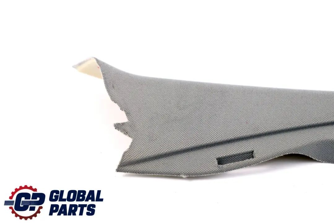 BMW 5 Series E61 LCI Trim Panel C-Column Front Right O/S Himmelgrau Grey - SKU 7049902 - Part number 51437074934