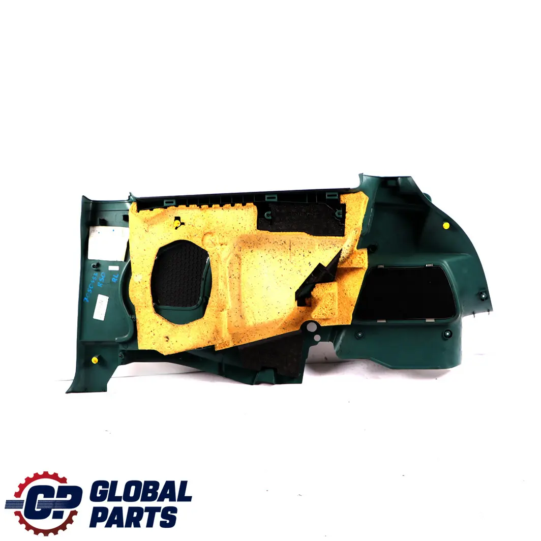 BMW Mini Cooper R50 R53 Rear Left N/S Lateral Trim Side Panel Emerald Green - SKU 7050457 - Part number 7050457