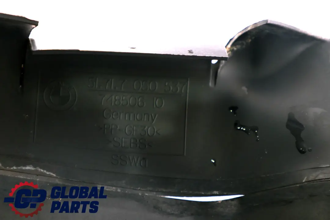 BMW 5 Series E60 E61 Grille Air Intake Duct Flap Front Slam Panel - SKU 7050537 - Part number 7050537
