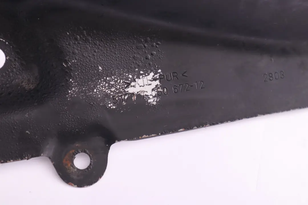 BMW 5 6 Series E60 E61 E63 E64 Front Right O/S Wheel Arch Partition - SKU 7050672 - Part number 7050672
