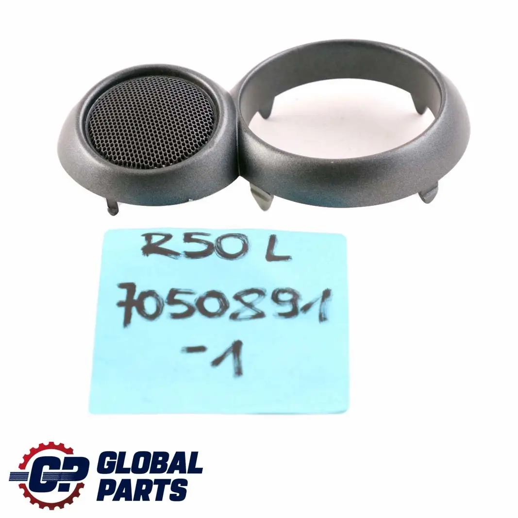 Tapa interior abrepuertas izquierda Antracita para Mini Cooper One R50 R52 R53 1 con número de pieza 7050891 Mini Cooper One R50 R52 R53 1 Tapa interior abrepuertas izquierda Antracita - SKU 7050891-1 - Número de pieza 7050891