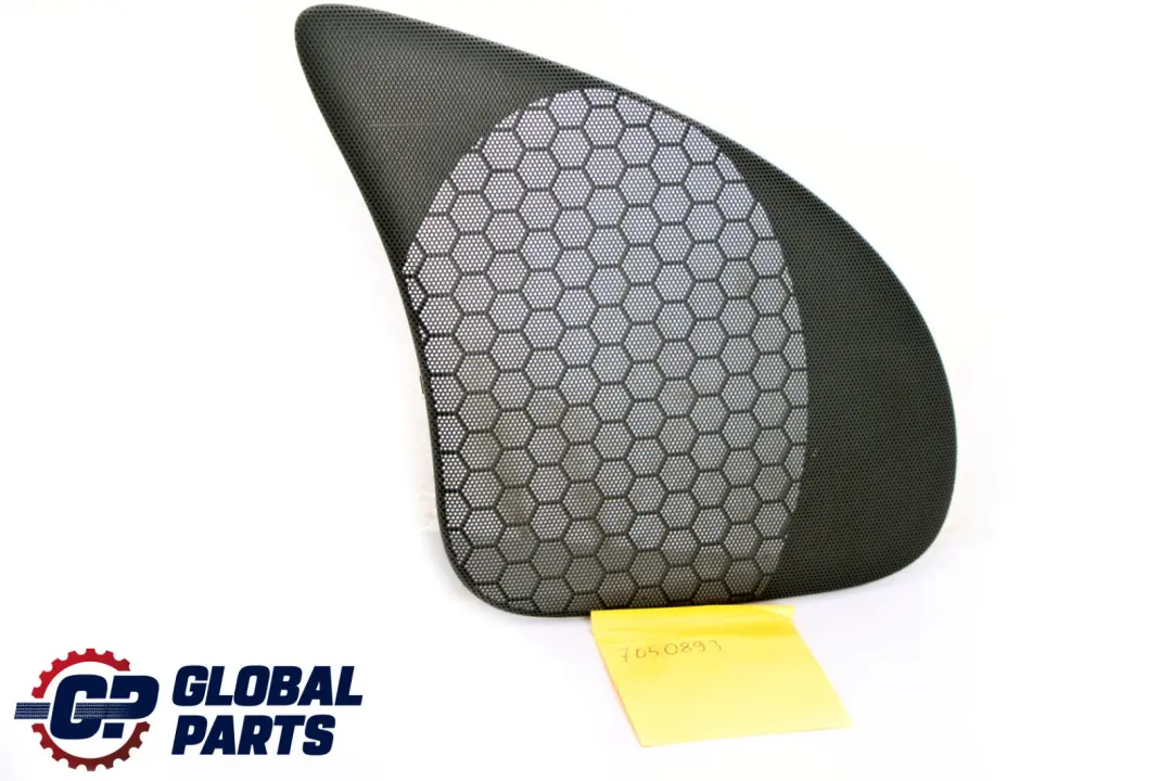 Trim Lower Loudspeaker Left N/S Grid Silver Grey to BMW Mini Cooper R50 Cover with Part number 7050893 BMW Mini Cooper R50 Cover Trim Lower Loudspeaker Left N/S Grid Silver Grey - SKU 7050893 - Part number 7050893