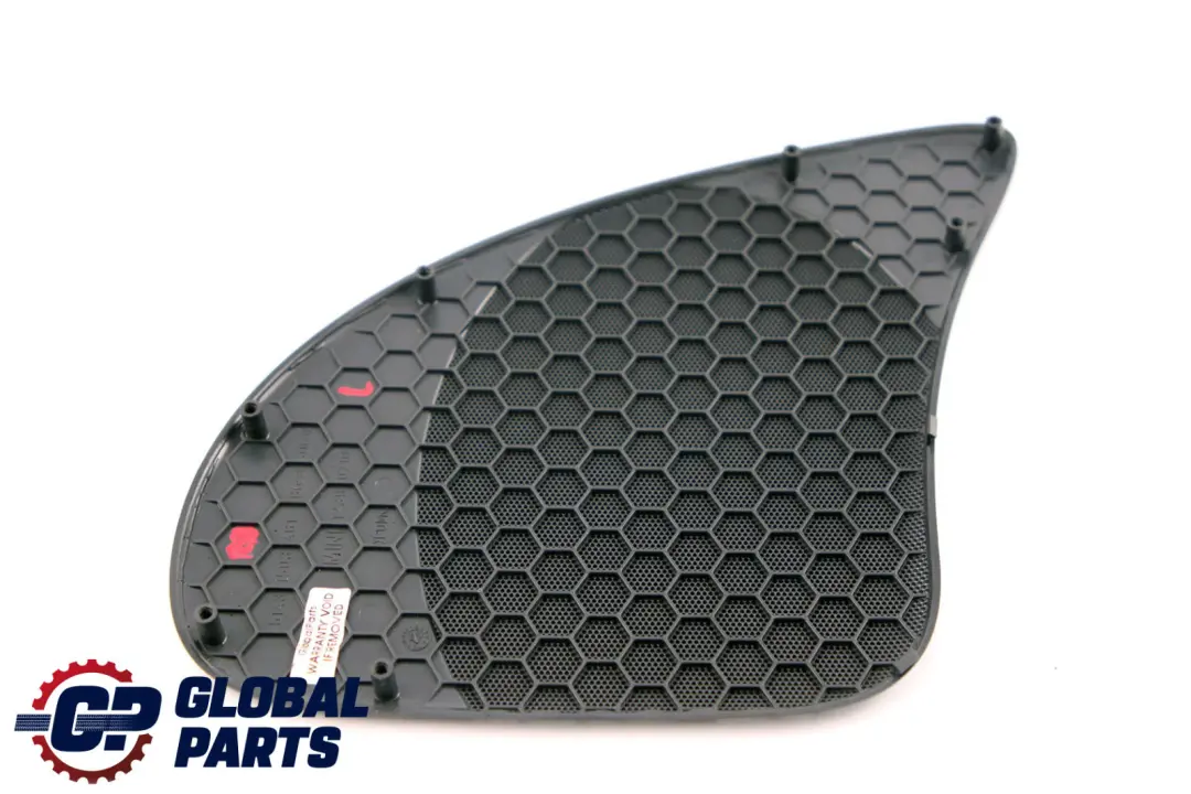 Trim Lower Loudspeaker Left N/S Grid Silver Grey to BMW Mini Cooper R50 Cover with Part number 7050893 BMW Mini Cooper R50 Cover Trim Lower Loudspeaker Left N/S Grid Silver Grey - SKU 7050893 - Part number 7050893