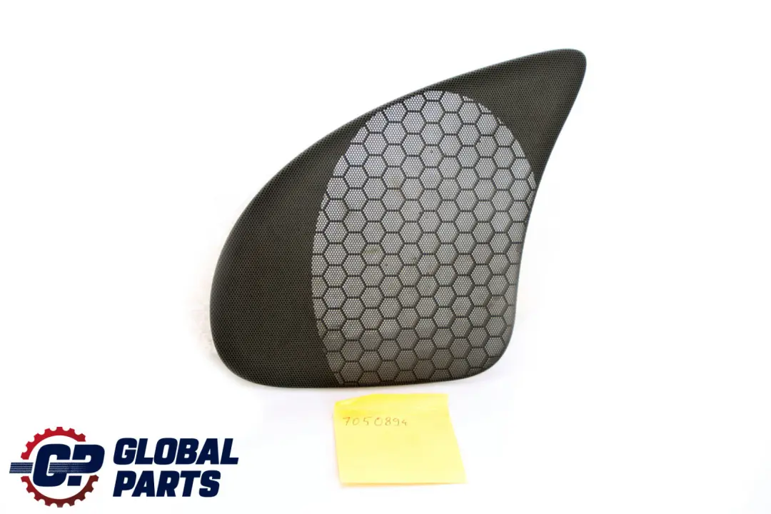Mini Cooper R50 Abdeckung Trim unteren Lautsprecher rechts Gitter Silber Grau - SKU 7050894 - Teilenummer 7050894