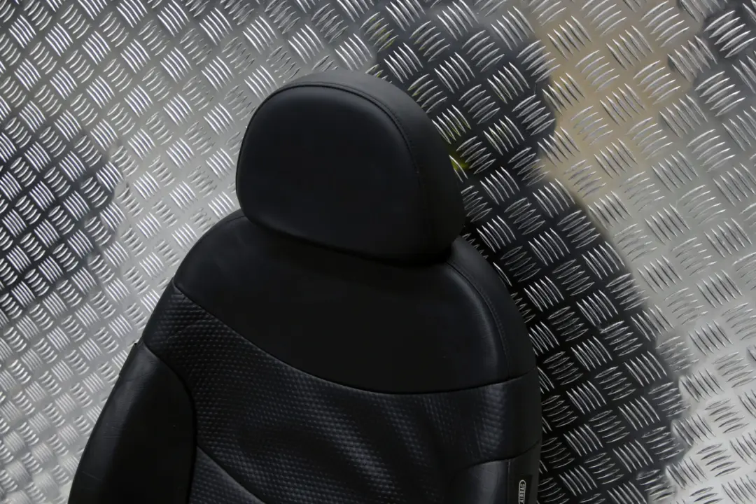 Front Left N/S Sport Leather Seat Passenger Side Black to BMW Mini Cooper R50 with Part number 7051155 BMW Mini Cooper R50 Front Left N/S Sport Leather Seat Passenger Side Black - SKU 7051155 - Part number 7051155