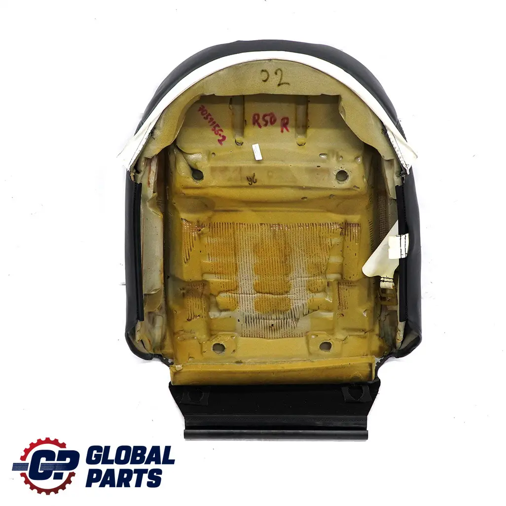 BMW Mini Cooper R50 Vorne Rechts Bezug Basis Sitz Leder Profile - SKU 7051156-2 - Teilenummer 7051156