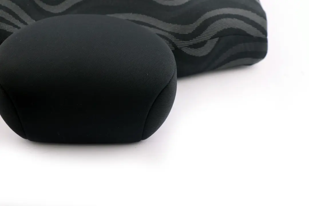 Left N/S Cloth Backrest Aqua Panther Black für BMW Mini Cooper One R50 Rear Seat mit Teilenummer 7051311 BMW Mini Cooper One R50 Rear Seat Left N/S Cloth Backrest Aqua Panther Black - SKU 7051311 - Teilenummer 7051311