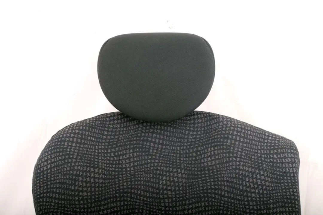 BMW Mini Cooper R50 Rear Seat Right O/S Cloth Backrest Kaleido Black - SKU 7051324 - Part number 7051324