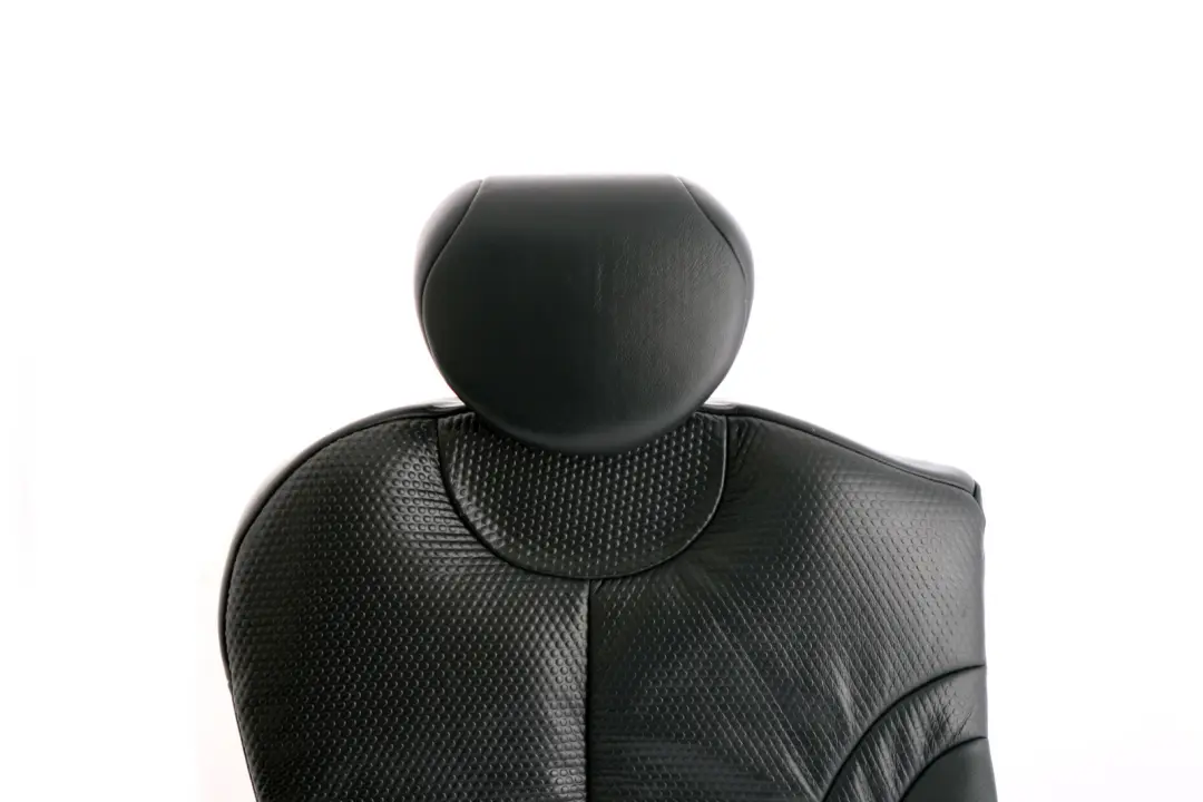 Right O/S Backrest Black Leather Profile to BMW Mini Cooper R50 Rear Seat with Part number 7051334 BMW Mini Cooper R50 Rear Seat Right O/S Backrest Black Leather Profile - SKU 7051334 - Part number 7051334