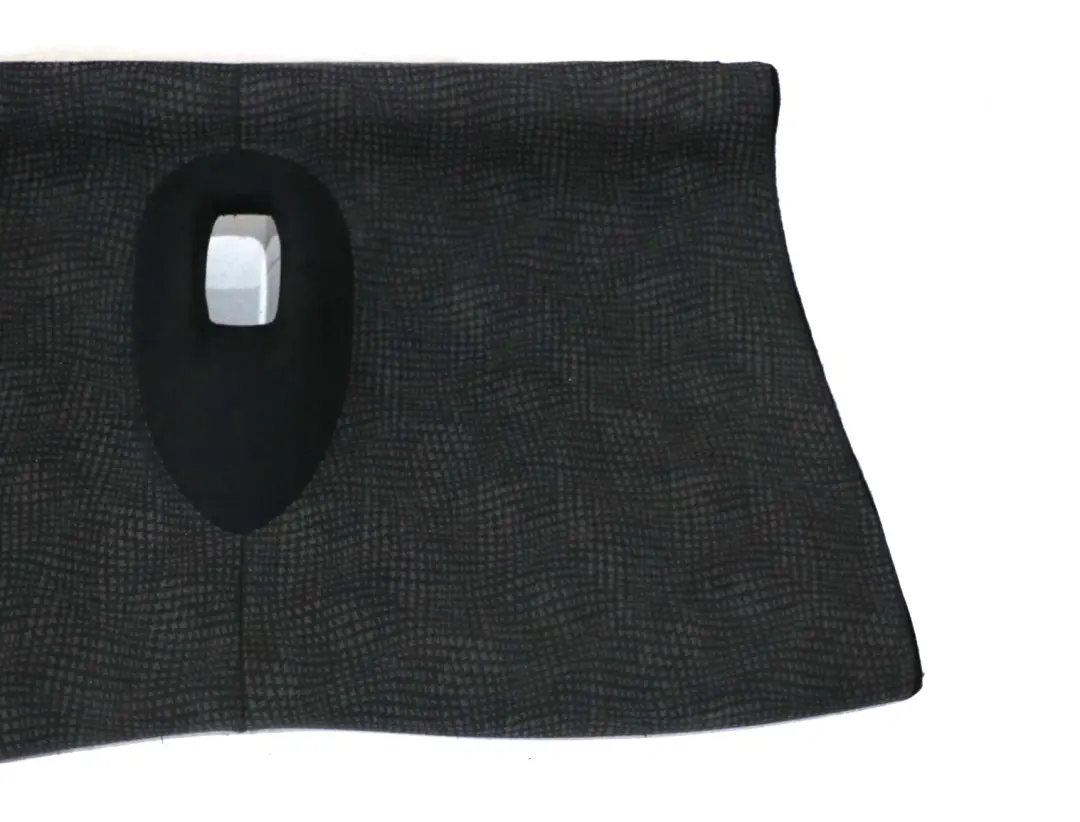 Back Cover Bench Sofa Base Cloth Panther Black Kaleido to BMW Mini R50 Rear Seat with Part number 7051349 BMW Mini R50 Rear Seat Back Cover Bench Sofa Base Cloth Panther Black Kaleido - SKU 7051349 - Part number 7051349