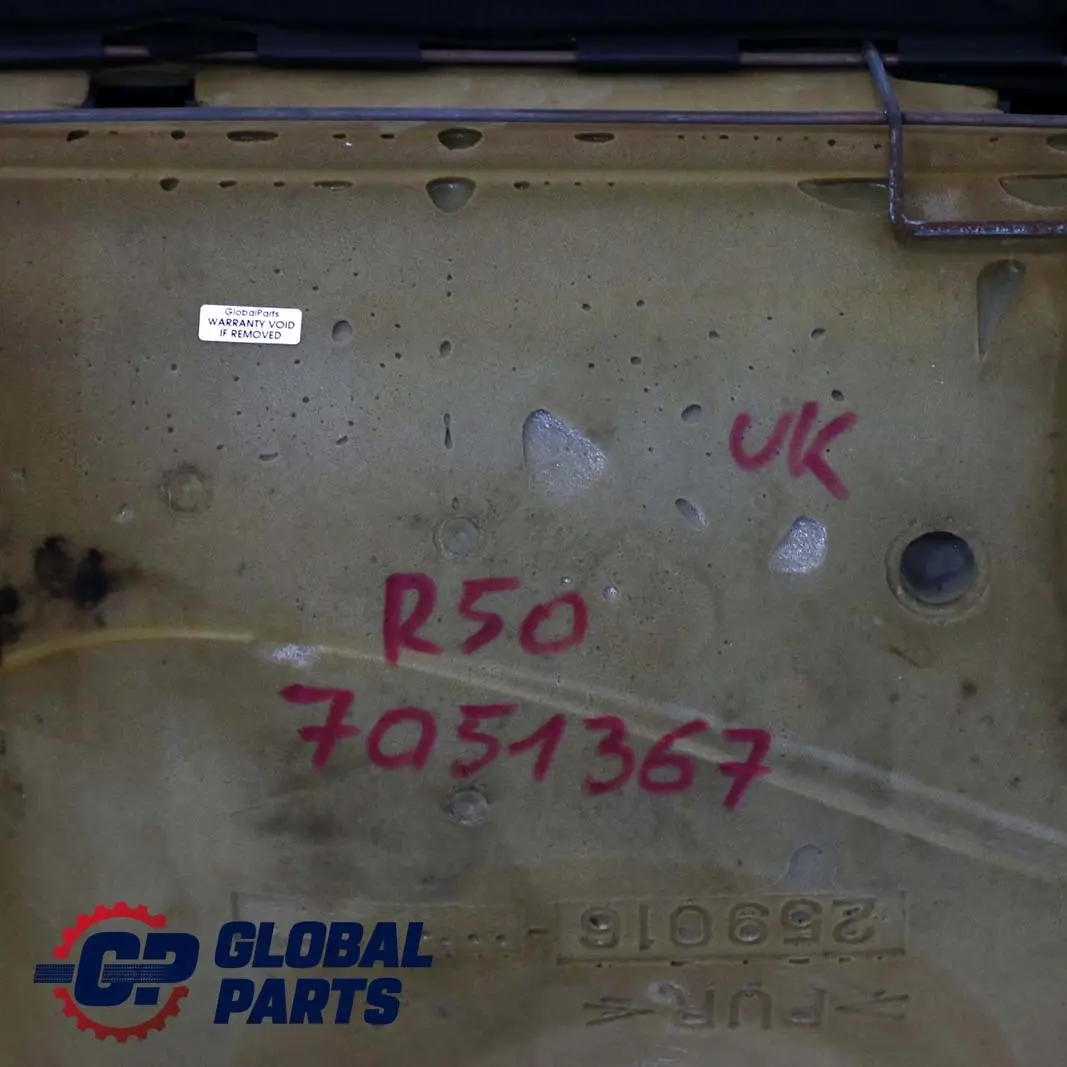 Back Cover Bench Sofa Base Leather Profile Panther to Mini Cooper R50 Rear Seat with Part number 7051367 Mini Cooper R50 Rear Seat Back Cover Bench Sofa Base Leather Profile Panther - SKU 7051367 - Part number 7051367