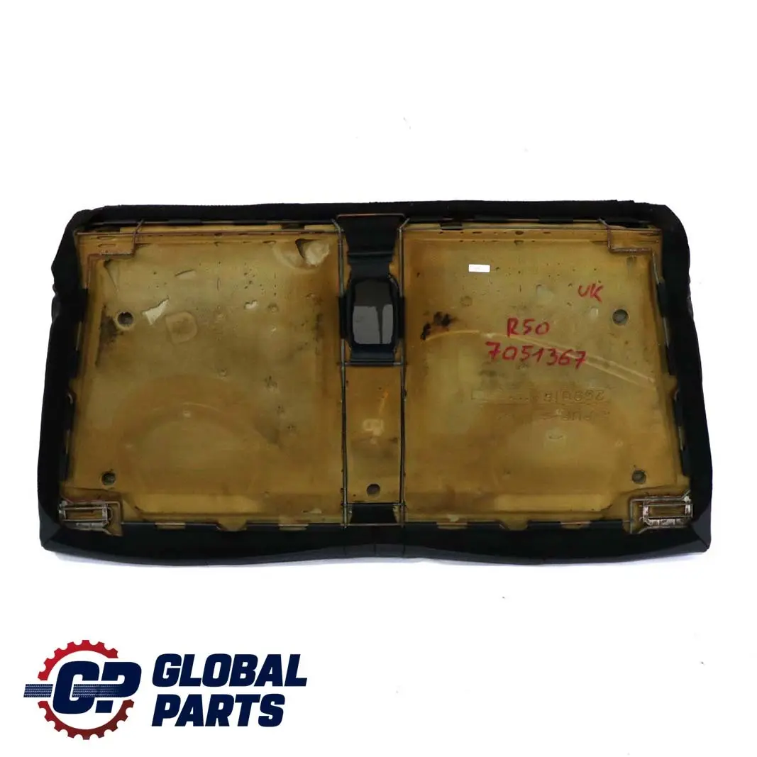 Asiento Trasero Respaldo Funda Sofá Base Cuero Perfil Pantera para Mini Cooper R50 con número de pieza 7051367 Mini Cooper R50 Asiento Trasero Respaldo Funda Sofá Base Cuero Perfil Pantera - SKU 7051367 - Número de pieza 7051367