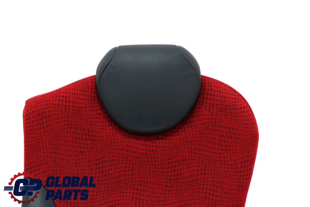 Back Seat Left N/S Cloth Leather Backrest Tartan Red to BMW Mini R50 Rear with Part number 7051369 BMW Mini R50 Rear Back Seat Left N/S Cloth Leather Backrest Tartan Red - SKU 7051369 - Part number 7051369
