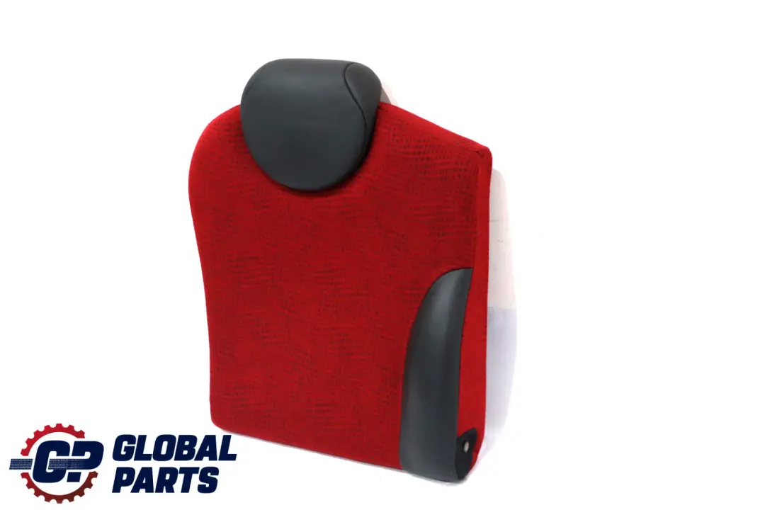 Asiento Trasero Derecho Tela Cuero Respaldo Tartan Rojo para Mini Cooper One R50 con número de pieza 7051370 Mini Cooper One R50 Asiento Trasero Derecho Tela Cuero Respaldo Tartan Rojo - SKU 7051370 - Número de pieza 7051370