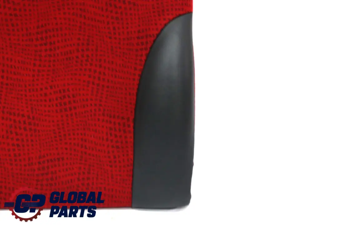 Mini Cooper One R50 Rear Back Seat Right O/S Cloth Leather Backrest Tartan Red - SKU 7051370 - Part number 7051370