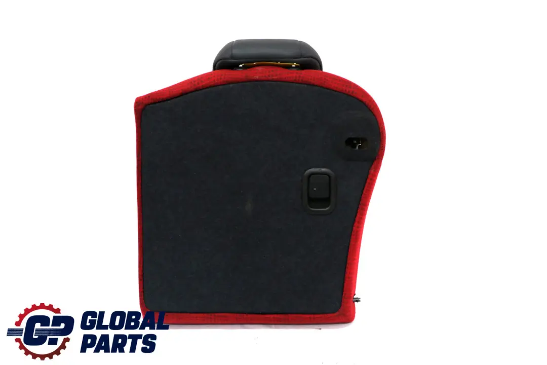 Mini Cooper One R50 Rear Back Seat Right O/S Cloth Leather Backrest Tartan Red - SKU 7051370 - Part number 7051370