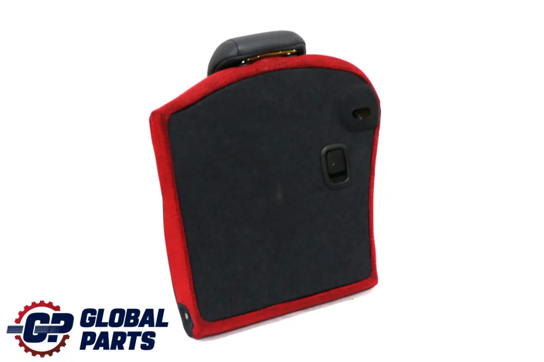 Mini Cooper One R50 Rear Back Seat Right O/S Cloth Leather Backrest Tartan Red - SKU 7051370 - Part number 7051370