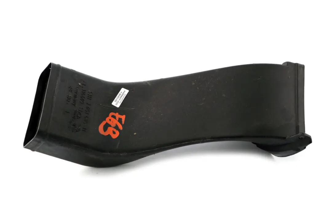 conducto de ventilación de aire de freno delantero izquierdo para BMW E63 E64 con número de pieza 7051485 BMW E63 E64 conducto de ventilación de aire de freno delantero izquierdo - SKU 7051485 - Número de pieza 7051485