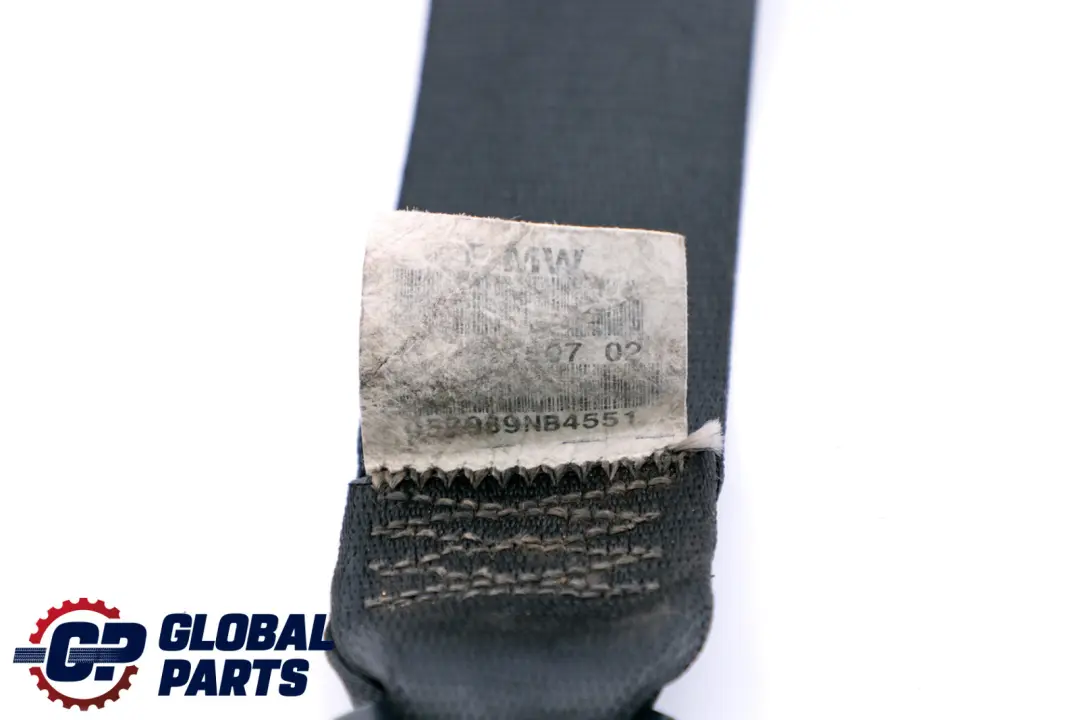 Left Passenger Seat Seatbelt N/S Schwarz Black BMW X5 Series E53 Rear - SKU 7051507 - Part number 7051507