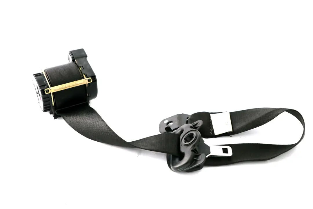 BMW X5 Series E53 Seat Seatbelt Seat Belt Rear Right O/S Schwarz Black - SKU 7051508 - Part number 7051508