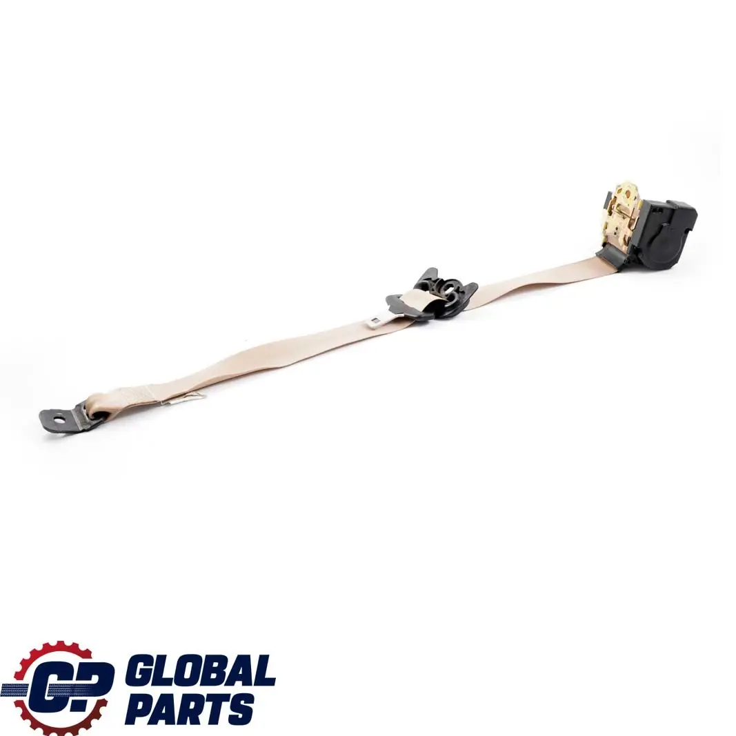 Left N/S Seat Upper Belt Seatbelt Light Beige to BMW X5 Series E53 Rear with Part number 7051509 BMW X5 Series E53 Rear Left N/S Seat Upper Belt Seatbelt Light Beige - SKU 7051509 - Part number 7051509