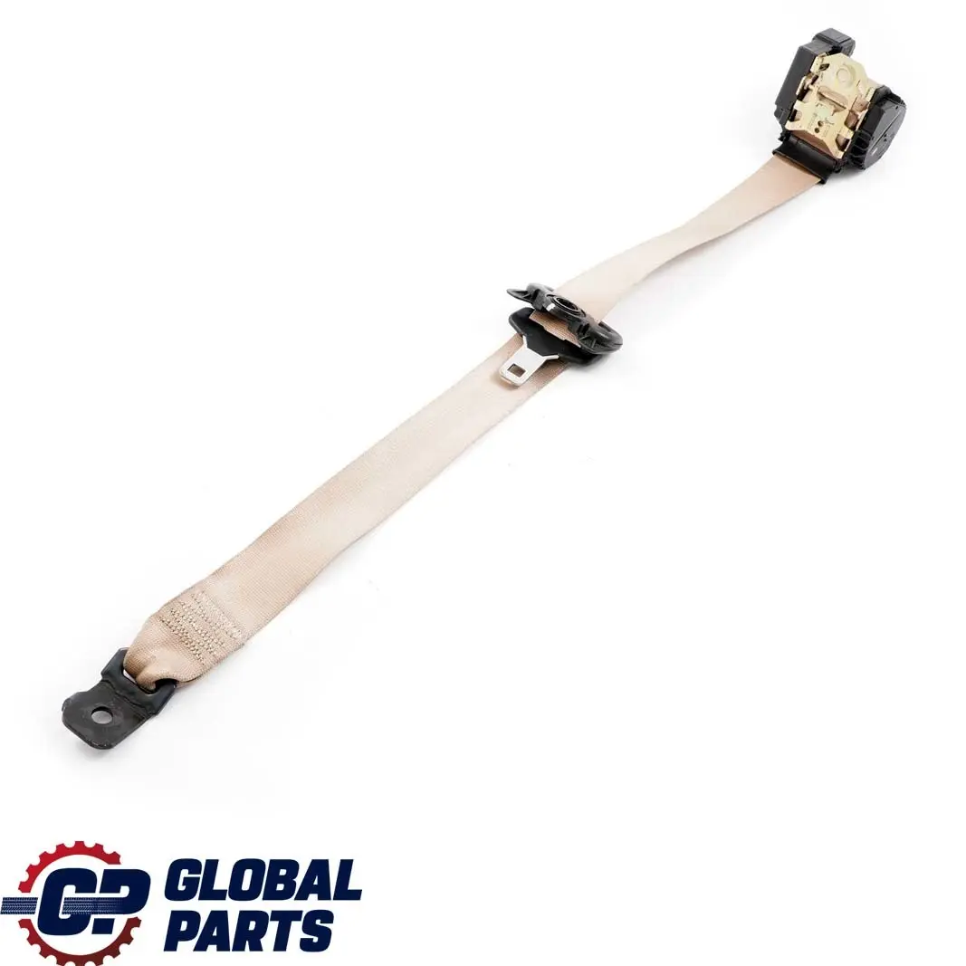 BMW X5 Series E53 Rear Right O/S Seat Upper Belt Seatbelt Light Beige - SKU 7051510 - Part number 7051510