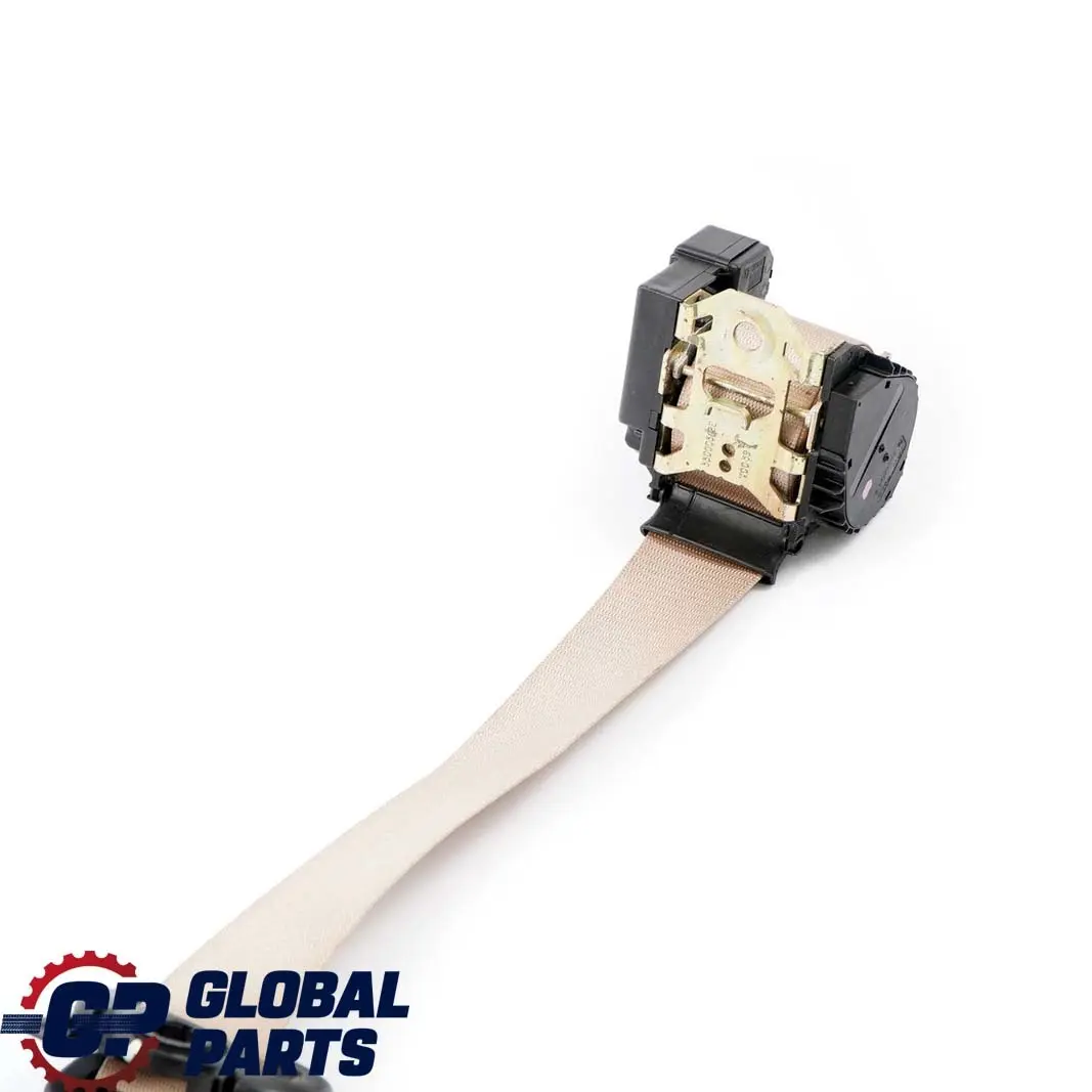 BMW X5 Series E53 Rear Right O/S Seat Upper Belt Seatbelt Light Beige - SKU 7051510 - Part number 7051510