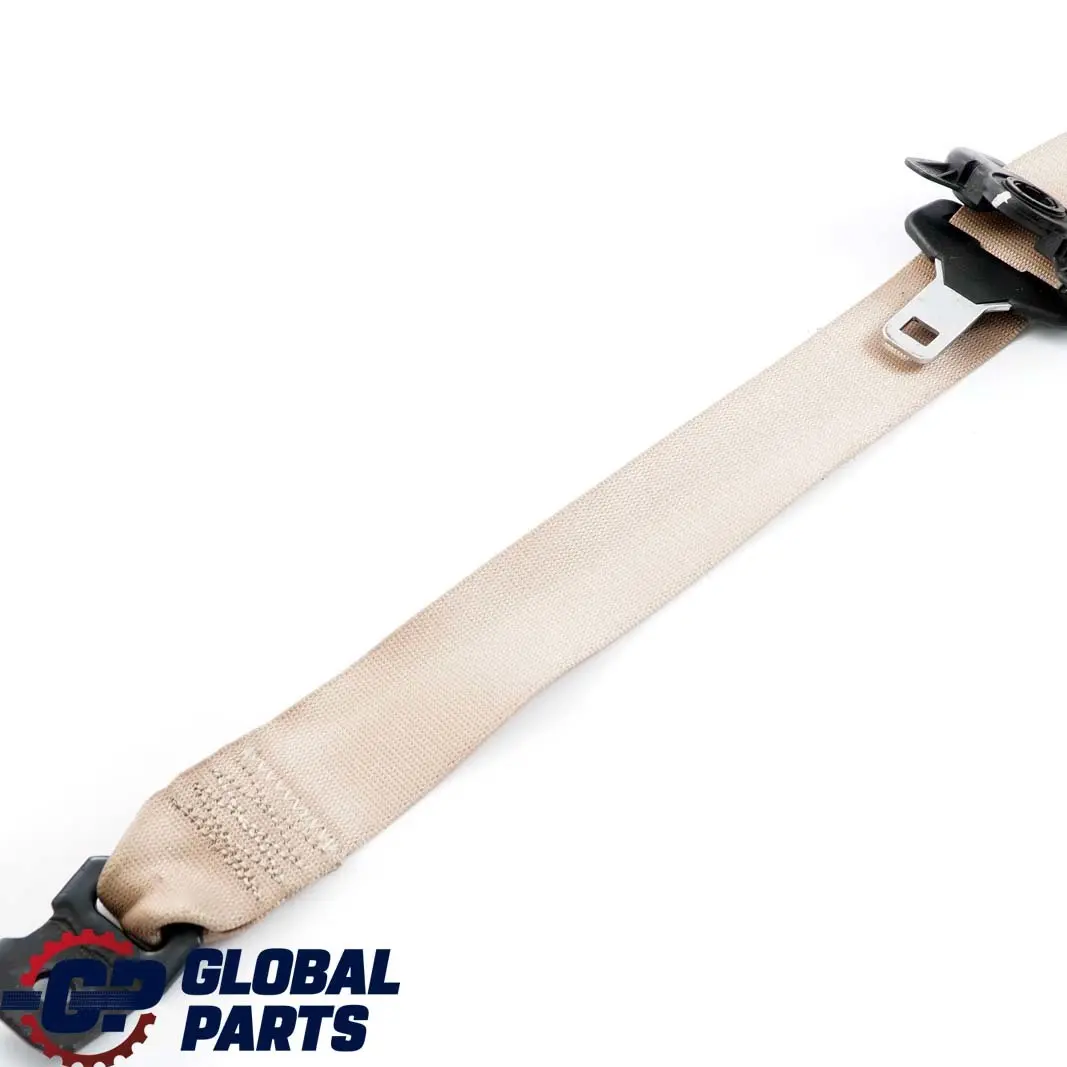 BMW X5 Series E53 Rear Right O/S Seat Upper Belt Seatbelt Light Beige - SKU 7051510 - Part number 7051510