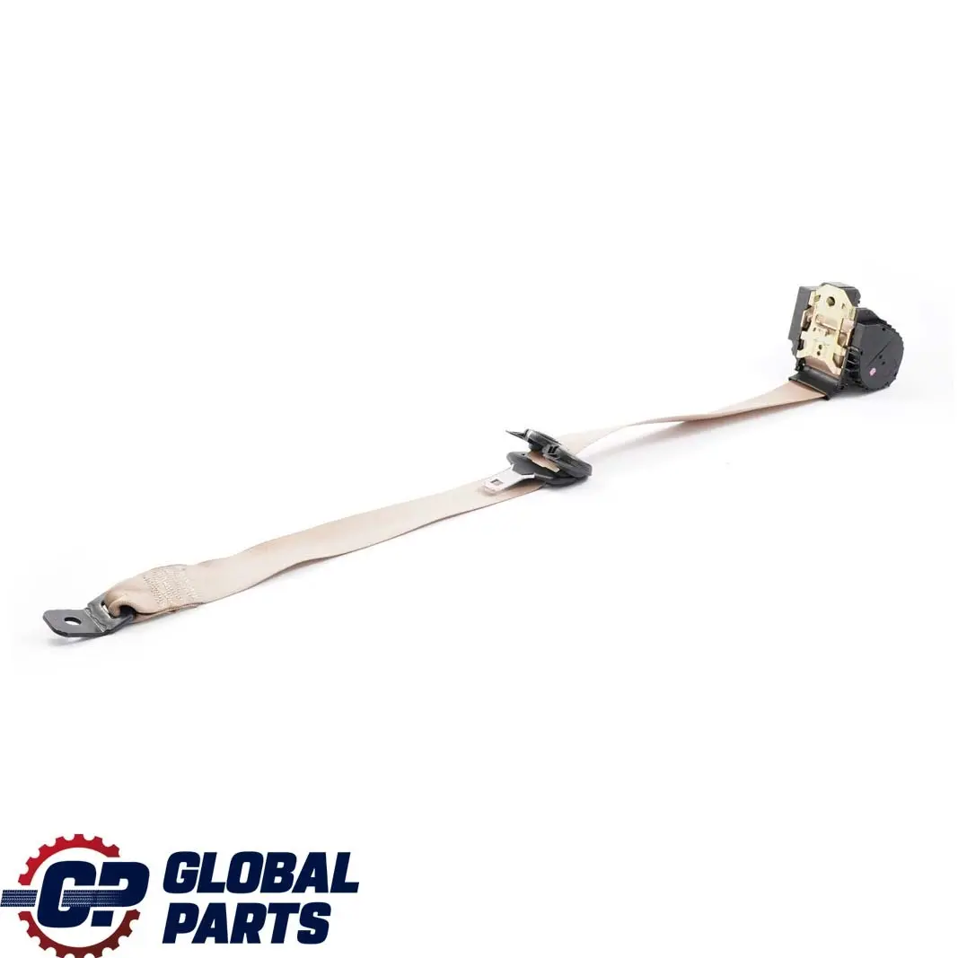 BMW X5 Series E53 Rear Right O/S Seat Upper Belt Seatbelt Light Beige - SKU 7051510 - Part number 7051510