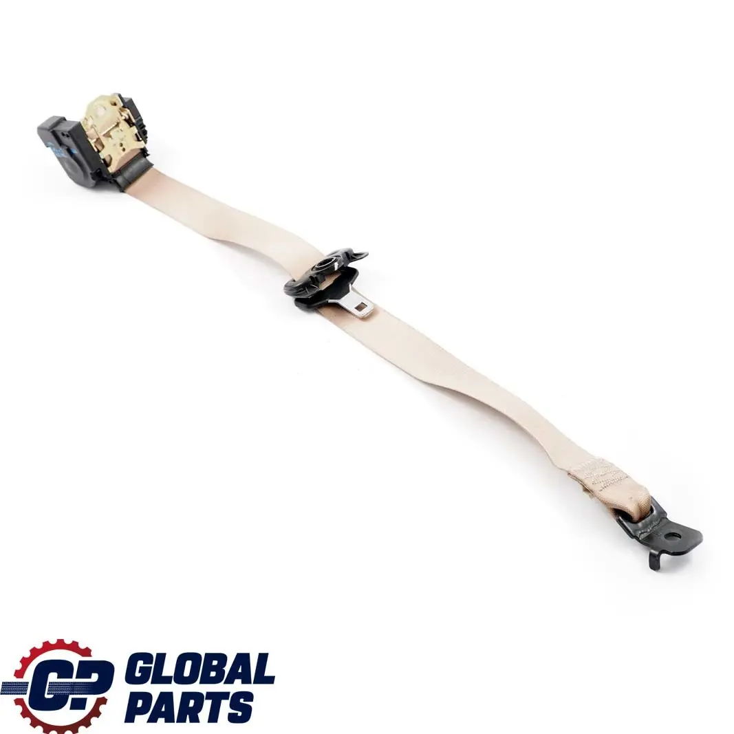 BMW X5 Series E53 Rear Right O/S Seat Upper Belt Seatbelt Light Beige - SKU 7051510 - Part number 7051510