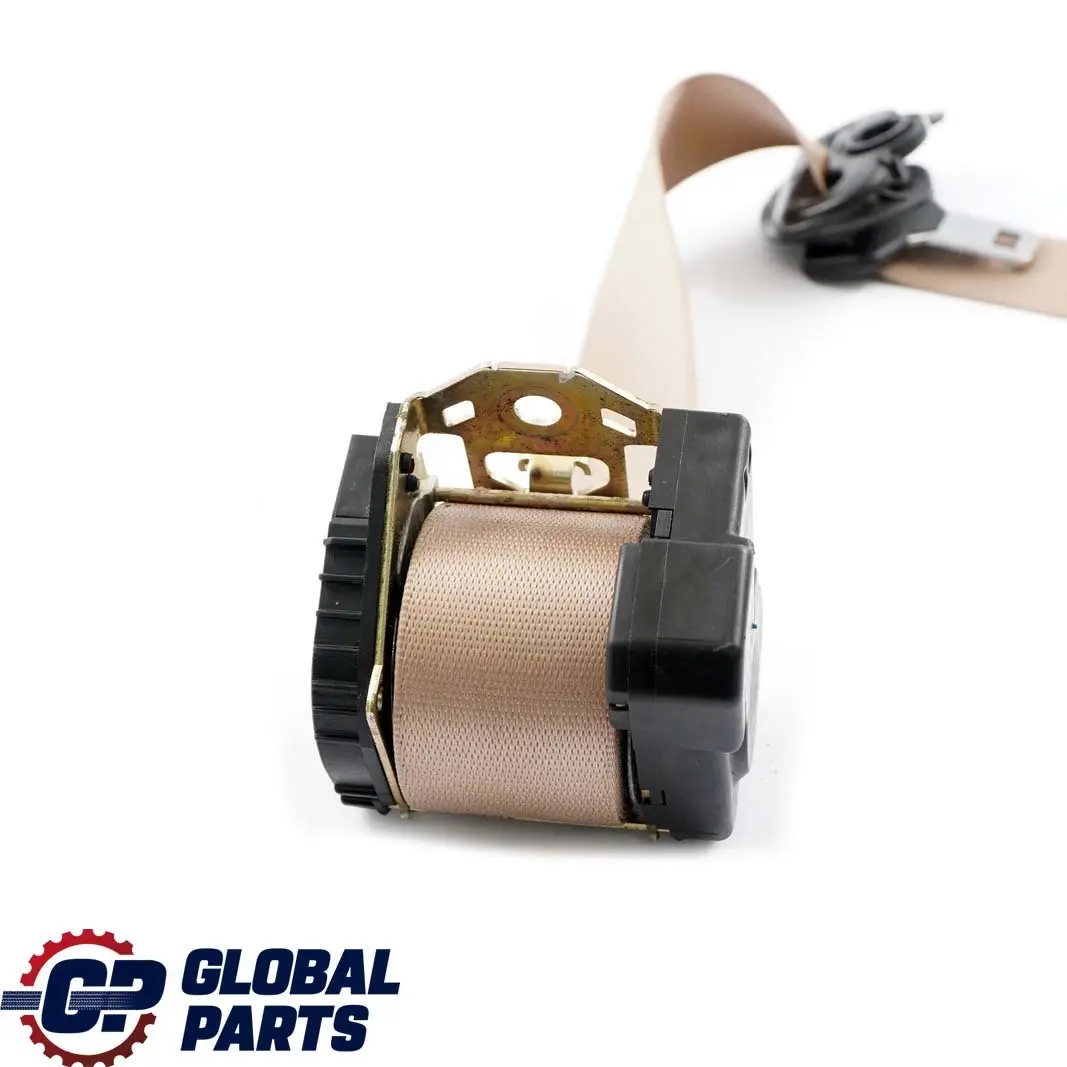 BMW X5 Series E53 Rear Right O/S Seat Upper Belt Seatbelt Light Beige - SKU 7051510 - Part number 7051510