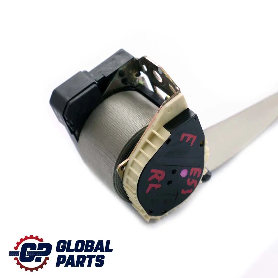 BMW X5 E53 Obergurt Hinten Links Sicher Heits Gurt Pastell Grün - SKU 7051513 - Teilenummer 7051513