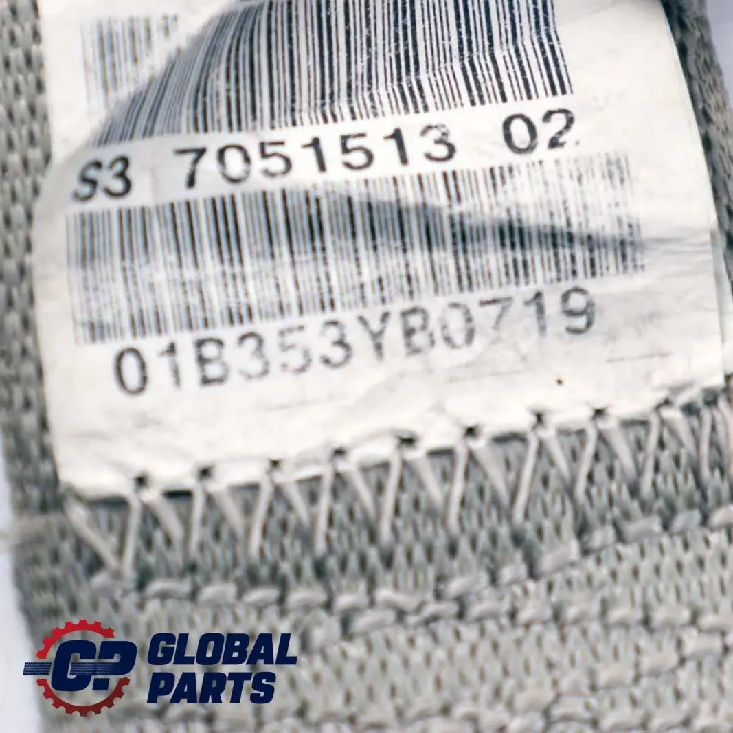 Pas Bezpieczeństwa Lewy Tył Pastelowy Zielony do BMW X5 E53 o numerze 7051513 BMW X5 E53 Pas Bezpieczeństwa Lewy Tył Pastelowy Zielony - SKU 7051513 - Numer Części 7051513