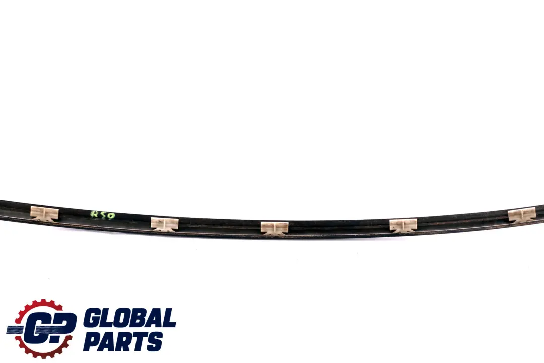 Tapa Trasera Tira Tapa Maletero Cromo para Mini Cooper R50 R53 con número de pieza 7051531 Mini Cooper R50 R53 Tapa Trasera Tira Tapa Maletero Cromo - SKU 7051531 - Número de pieza 7051531