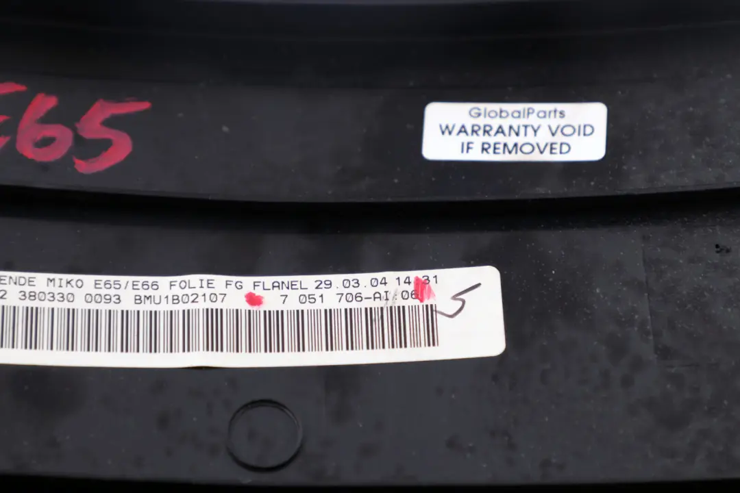 Osłona obudowa konsoli 7045598 do BMW E65 E66 o numerze 7051706 BMW E65 E66 Osłona obudowa konsoli 7045598 - SKU 7051706 - Numer Części 7051706