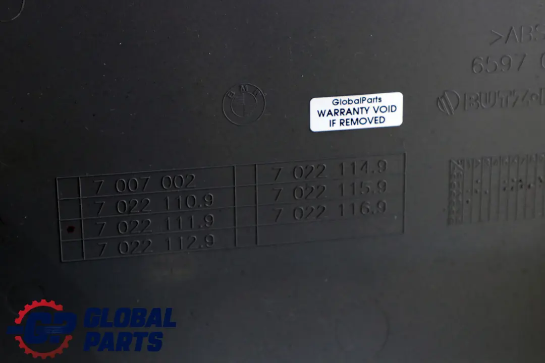  Garniture D'Accoudoir De Siège Arrière Pour BMW E65 E66 E67 7022116 - SKU 7051751 - Numéro de pièce 7051751