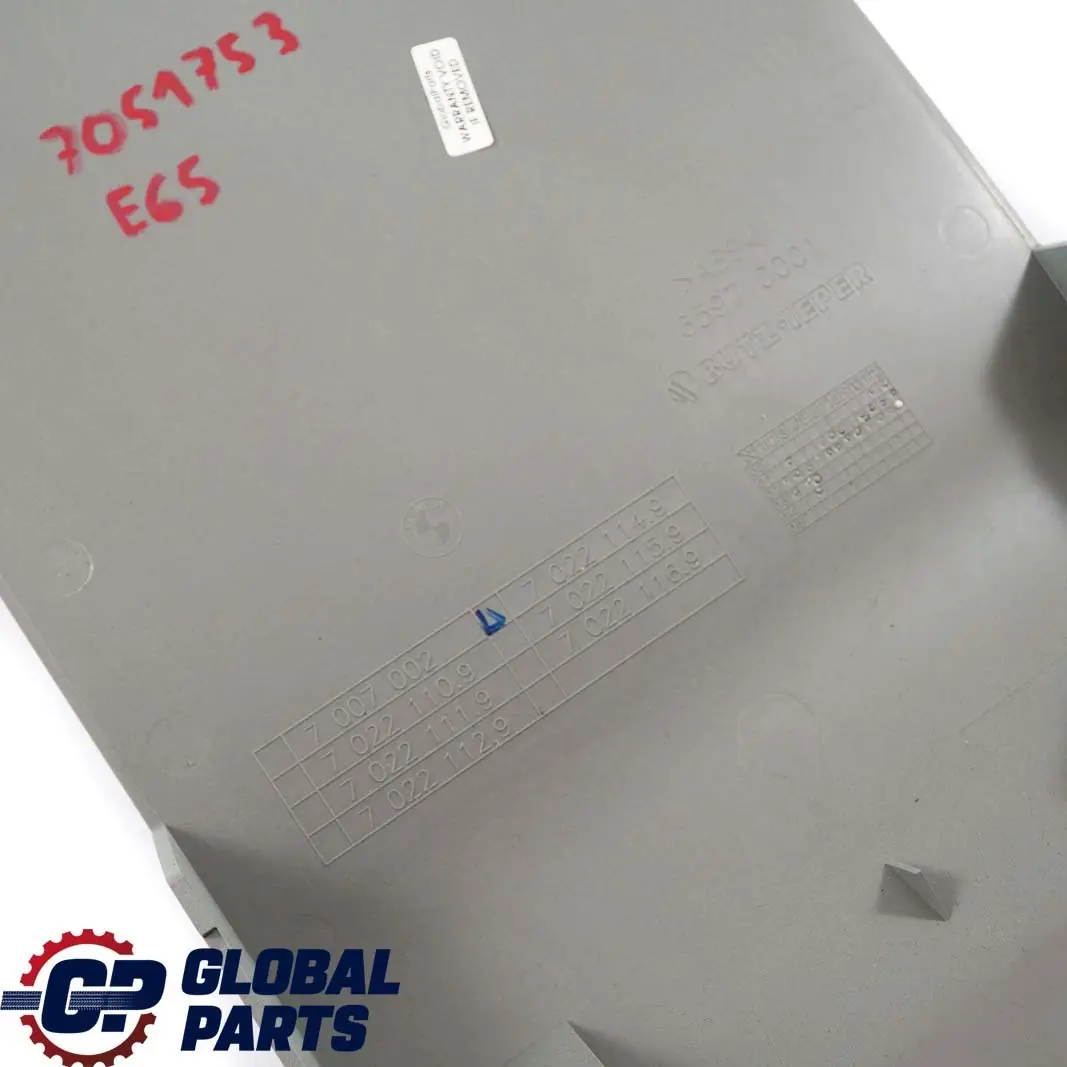 Armrest Panel Stone Green to BMW 7 Series E65 E66 Rear Seat with Part number 7051753 BMW 7 Series E65 E66 Rear Seat Armrest Panel Stone Green - SKU 7051753 - Part number 7051753